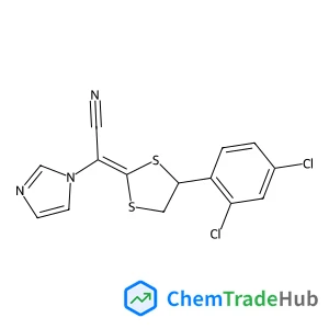 (2E)-[(4R)-4-(2,4-Dichlorophenyl)-1,3-dithiolan-2-ylidene](1H-imidazol-1-yl)acetonitrile