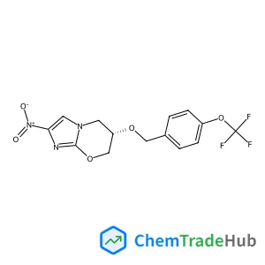 (6S)-2-Nitro-6-{[4-(trifluoromethoxy)benzyl]oxy}-6,7-dihydro-5H-imidazo[2,1-b][1,3]oxazine