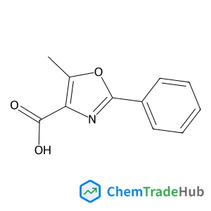 5-Methyl-2-phenyl-1,3-oxazole-4-carboxylic acid Chemical_Structure_Of