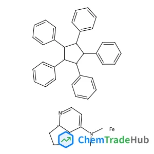 N,N-dimethyl-1H-cyclopenta[b]pyridin-4-amine;iron;(2,3,4,5-tetraphenylcyclopenta-1,4-dien-1-yl)benzene