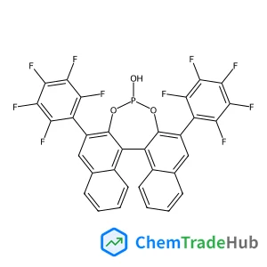 2,6-Bis(pentafluorophenyl)dinaphtho[2,1-d:1',2'-f][1,3,2]dioxaphosphepin-4-ol 4-oxide