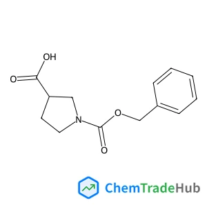 1-[(Benzyloxy)carbonyl]-3-pyrrolidinecarboxylic acid