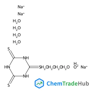 Trithiocyanuric acid trisodium salt nonahydrate