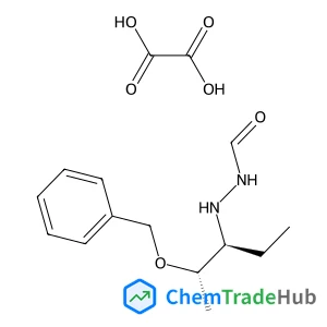 N'-[(2S,3S)-2-(Benzyloxy)-3-pentanyl]formic hydrazide ethanedioate (1:1)