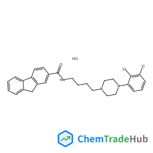 N-{4-[4-(2,3-Dichlorophenyl)-1-piperazinyl]butyl}-9H-fluorene-2-carboxamide hydrochloride (1:1)