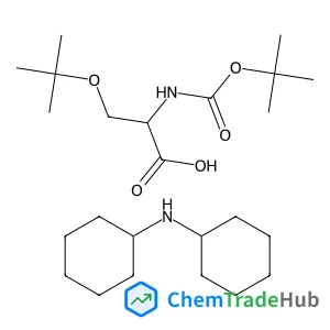 N-Cyclohexylcyclohexanaminium (2S)-3-[(2-methyl-2-propanyl)oxy]-2-({[(2-methyl-2-propanyl)oxy]carbonyl}amino)propanoate