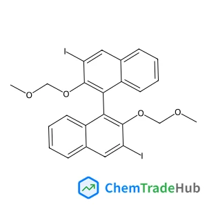 3-Iodo-1-[3-iodo-2-(methoxymethoxy)naphthalen-1-yl]-2-(methoxymethoxy)naphthalene
