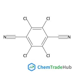 1,4-Benzenedicarbonitrile, 2,3,5,6-tetrachloro- structure
