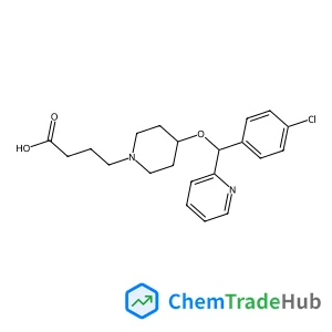 4-{4-[(S)-(4-Chlorophenyl)(2-pyridinyl)methoxy]-1-piperidinyl}butanoic acid