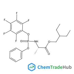2-ethylbutyl (2S)-2-{[(S)-pentafluorophenoxy(phenoxy)phosphoryl]amino}propanoate