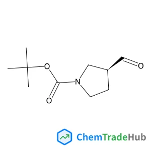 2-Methyl-2-propanyl (3S)-3-formyl-1-pyrrolidinecarboxylate 2-Methyl-2-propanyl (3S)-3-formyl-1-pyrrolidinecarboxylate