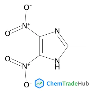 2-methyl-4,5-dinitro-1H-imidazole structure