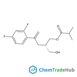 (2S)-4-(2,4-Difluorophenyl)-2-(hydroxymethyl)-4-penten-1-yl 2-methylpropanoate