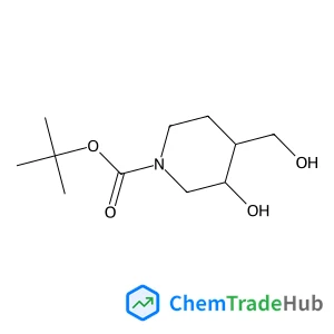 tert-butyl (3R,4R)-3-hydroxy-4-(hydroxymethyl)piperidine-1-carboxylate