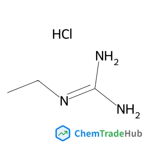 1-Ethylguanidine hydrochloride (1:1)