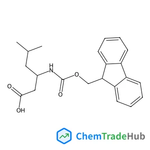 (3S)-3-{[(9H-Fluoren-9-ylmethoxy)carbonyl]amino}-5-methylhexanoic acid