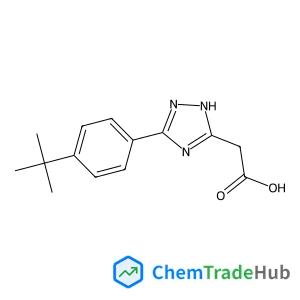 1H-1,2,4-Triazole-3-acetic acid, 5-[4-(1,1-dimethylethyl)phenyl]-