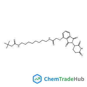 2-Methyl-2-propanyl {8-[({[2-(2,6-dioxo-3-piperidinyl)-1,3-dioxo-2,3-dihydro-1H-isoindol-4-yl]oxy}acetyl)amino]octyl}carbamate