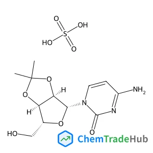 Cytidine, 2',​3'-​O-​(1-​methylethylidene)​-​, sulfate (1:1)