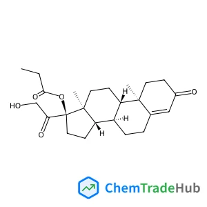21-Hydroxy-3,20-dioxopregn-4-en-17-yl propionate