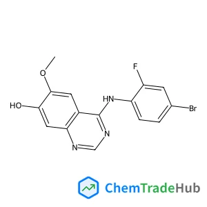 4-(4-bromo-2-fluoro-anilino)-6-methoxy-quinazolin-7-ol