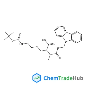 N~2~-[(9H-Fluoren-9-ylmethoxy)carbonyl]-N~2~-methyl-N~6~-{[(2-methyl-2-propanyl)oxy]carbonyl}-L-lysine