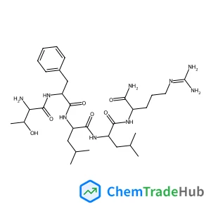 L-Threonyl-L-phenylalanyl-L-leucyl-L-leucyl-N~5~-(diaminomethylene)-L-ornithinamide