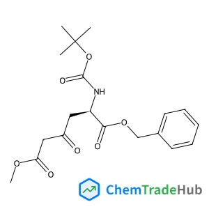 1-Benzyl 6-methyl (2R)-2-({[(2-methyl-2-propanyl)oxy]carbonyl}amino)-4-oxohexanedioate