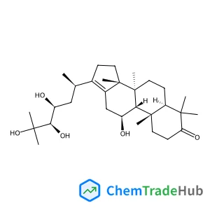 (8alpha,9beta,11beta,14beta,20R,23S,24R)-11,23,24,25-Tetrahydroxydammar-13(17)-en-3-one