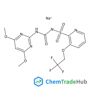 sodium;(4,6-dimethoxypyrimidin-2-yl)carbamoyl-[3-(2,2,2-trifluoroethoxy)pyridin-2-yl]sulfonylazanide