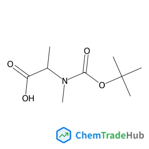N-Methyl-N-{[(2-methyl-2-propanyl)oxy]carbonyl}-D-alanine