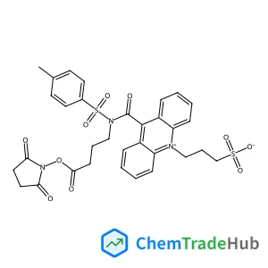 3-[9-({4-[(2,5-Dioxo-1-pyrrolidinyl)oxy]-4-oxobutyl}[(4-methylphenyl)sulfonyl]carbamoyl)-10-acridiniumyl]-1-propanesulfonate