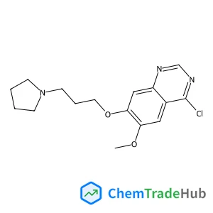 4-Chloro-6-methoxy-7-[3-(1-pyrrolidinyl)propoxy]quinazoline