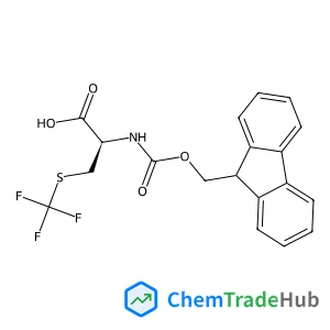 (2R)-2-({[(9H-fluoren-9-yl)methoxy]carbonyl}amino)-3-[(trifluoromethyl)sulfanyl]propanoic acid