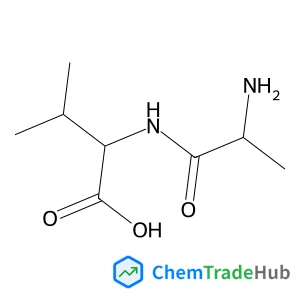DL-alanyl-DL-valine structure DL-alanyl-DL-valine structure