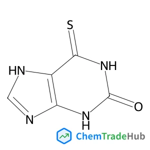 6-Sulfanyl-9H-purin-2-ol