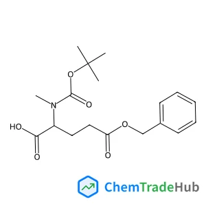 (2S)-5-(Benzyloxy)-2-(methyl{[(2-methyl-2-propanyl)oxy]carbonyl}amino)-5-oxopentanoic acid