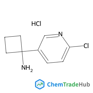 1-(6-Chloro-3-pyridinyl)cyclobutanamine hydrochloride (1:1)