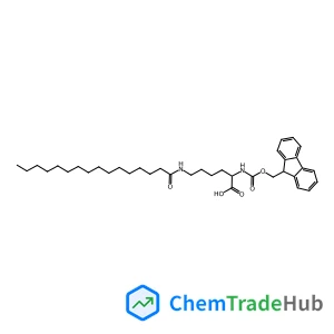 N~2~-[(9H-Fluoren-9-ylmethoxy)carbonyl]-N~6~-palmitoyl-L-lysine