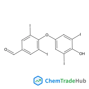 4-(4-Hydroxy-3,5-diiodophenoxy)-3,5-diiodobenzaldehyde 4-(4-Hydroxy-3,5-diiodophenoxy)-3,5-diiodobenzaldehyde