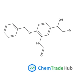 (R)-N-(2-(Benzyloxy)-5-(2-bromo-1-hydroxyethyl)phenyl)formamide