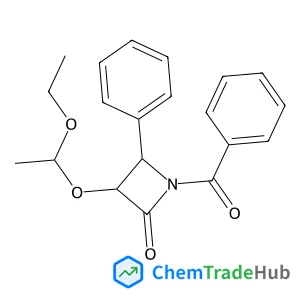 (3R,4S)-1-Benzoyl-3-(1-ethoxyethoxy)-4-phenyl-2-azetidinone