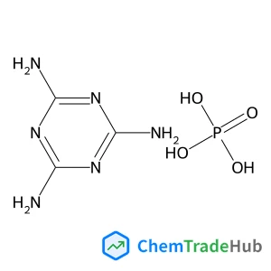 1,3,5-Triazine-2,4,6-triamine phosphate (1:1)