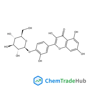 2-Hydroxy-4-(3,5,7-trihydroxy-4-oxo-4H-chromen-2-yl)phenyl beta-D-glucopyranoside