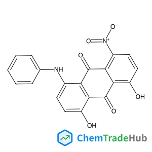 1-Anilino-4,5-dihydroxy-8-nitro-9,10-anthraquinone