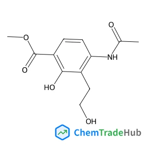 Methyl 4-acetamido-2-hydroxy-3-(2-hydroxyethyl)benzoate
