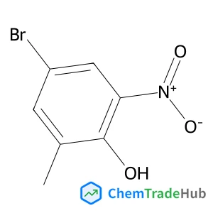 4-Bromo-2-methyl-6-nitrophenol