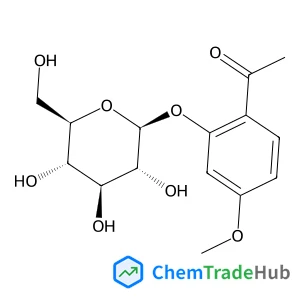 2-Acetyl-5-methoxyphenyl beta-D-glucopyranoside