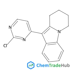 Pyrido[1,2-a]indole, 10-(2-chloro-4-pyrimidinyl)-6,7,8,9-tetrahydro-