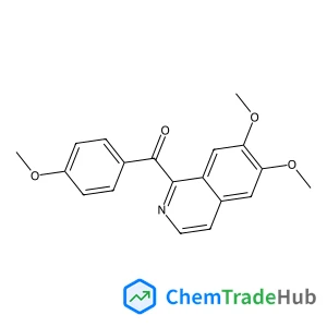 (6,7-Dimethoxyisoquinolin-1-yl)(4-methoxyphenyl)methanone (6,7-Dimethoxyisoquinolin-1-yl)(4-methoxyphenyl)methanone